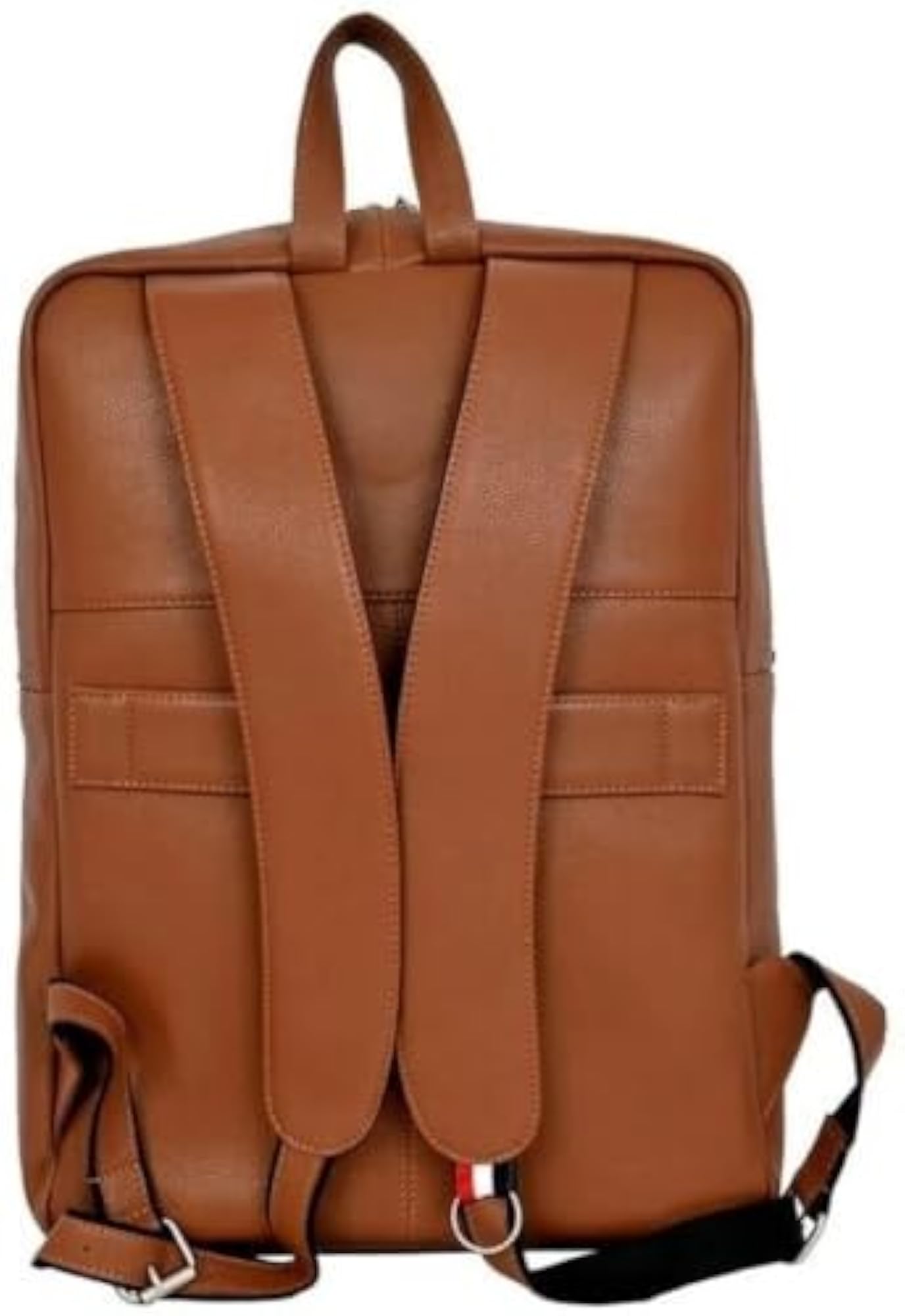 Genuine Leather Waterproof Laptop Backpack for Men
