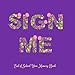 Produktbild End of School Year Memory Book: Stay in Touch Notebook - 60 Individual Lined Message Pages - Stylish Purple "Sign Me" Cover - Plenty of Space for Friends Memory Comments