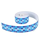 DOITOOL Waterproof Caulk Tape Roll 10.5Ft Self-Adhesive Decorative Seam Stickers for Bathroom Tub Sink Edge Sealing Flexible Industrial Grade Waterproof Adhesive Strip