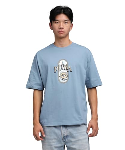 T shirt boxyà motif PUMA Fest Homme - vue 9