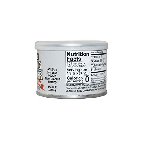 Rumford Reduced Sodium Baking Powder, 4 Ounce - Thumbnail 4