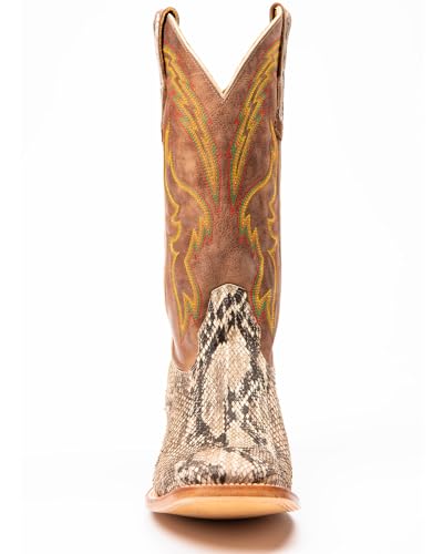 Cody James Men's Exotic Python Western Boot Broad Square Toe - Bb284