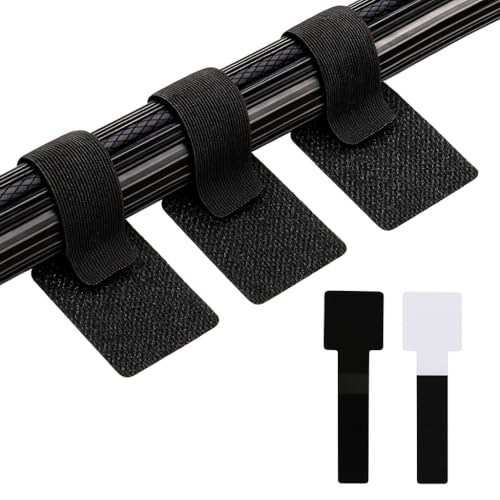 30 PCS Gestion Des Câbles Sous Le Bureau, Kit Cable Management, Attache Cable Réglable, Attache Cable Bureau Autocollante, Attaches De Câble Pour Organisation De Fils