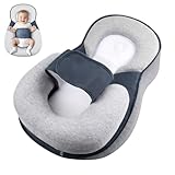 Trywise Berceau Anti Reflux pour Bébé   Chaise Longue avec Harnais De Sécurité Et Coussin De Repos Réglable, Grande Version 65 X 40 X 17 Cm