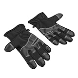 HEEPDD de Invierno con Diseño Antideslizante, Pantalla Táctil XL, Resistente Al Agua, Diseño Antideslizante, Ergonómicos, para Mujeres, Hombres, Correr, Ciclismo, Senderismo, Conducir, Caminar,