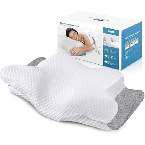 ZAMAT Adjustable Cervical Memory Foam Pillow Cover