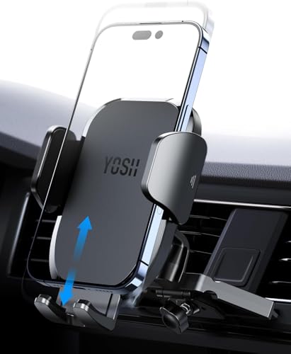 YOSH CD Phone Holder for Cars, Upgraded Intelligent Memory CD Slot Car Phone Holder, 360° Adjustable Mount Cradle, Super Stable for iPhone Samsung Pixel YOSH CD Phone Holder for Cars, Upgraded Intelligent Memory CD Slot Car Phone Holder, 360° Adjustable Mount Cradle, Super Stable for iPhone Samsung Pixel