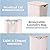 LONBET Laundry Basket with Lid, Made from Breathable Fabric | Aesthetic Clothes Hampers for Laundry with Side Handles & Sturdy Bamboo Frame (26 Gallons - Single, Beige)
