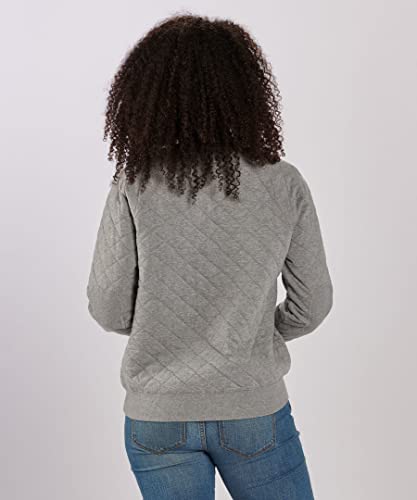 boxercraft Women's Quilted Crew3