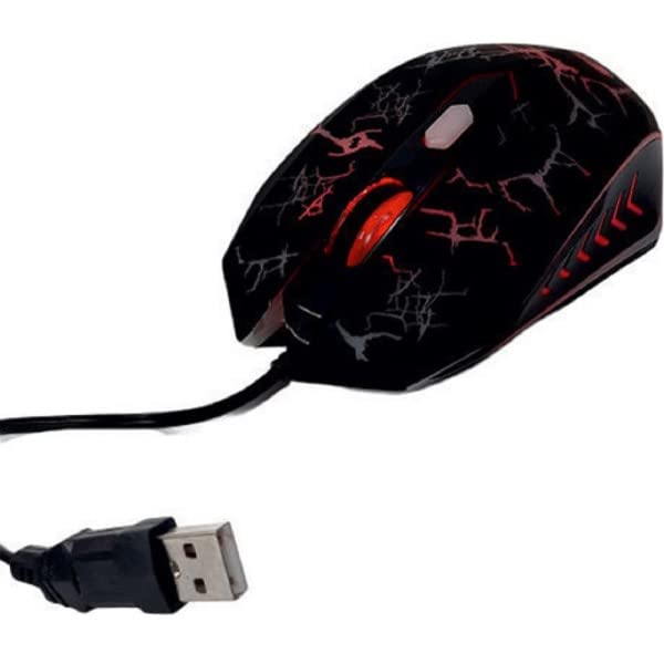 Pratico ed utile OISE ART STORE Trade Shop - Mouse Gaming Da Gioco Q-t39 Cablato Usb Led 4200dpi Ad Alte Prestazioni Velocità -