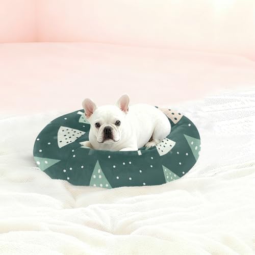 Panier pour chien sapin de Noël vert protégeant du froid taille S - 3