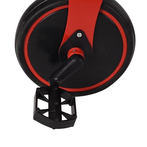 Dreirad, höhenverstellbar, 2-in-1, Laufrad, Dreirad, für Kinder von 1 – 3 Jahren, Dreirad für Babys, skalierbares Babyfahrrad, sicher und bequem, abnehmbarer Putter (rot) – Bild 4