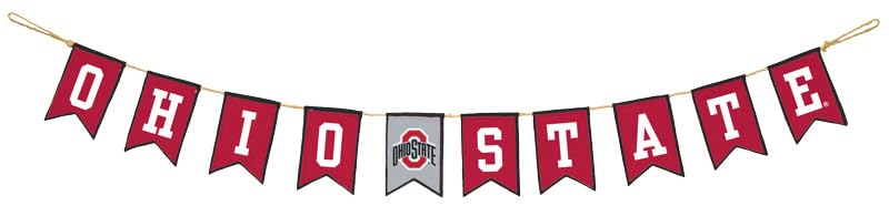 Ohio State University Tailgate Party Banner by Hannas Handiworks | For School Parties Graduations | Lightweight Fabric | Represent Your NCAA OSU Team Spirit | Part 1 Ohio State