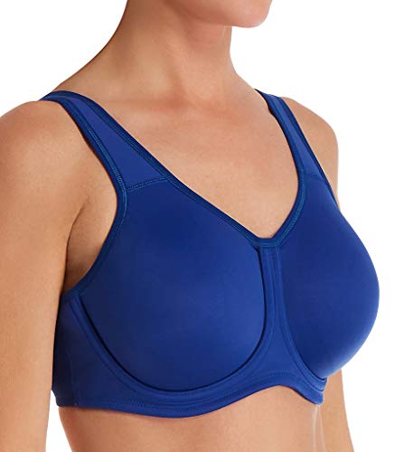 Wacoal Women's Sport Underwire Bra, mazarine Blue, 36DD