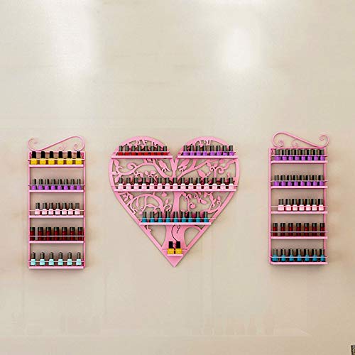 Étagère vernis à ongles murale pour salon de manucure et coiffeuse de chambre