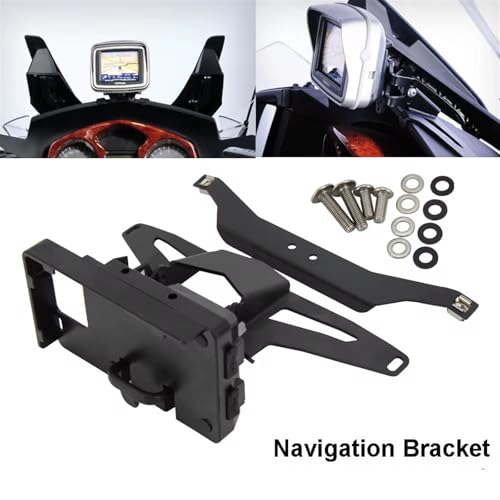 GPS navigation bracket pour BMW R 1200 RT avec support de navigation moto USB - 2