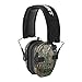 Walker's Razor Slim Electronic Quad Earmuff 23Db/Realtree Xtra Camo, Black, One Size