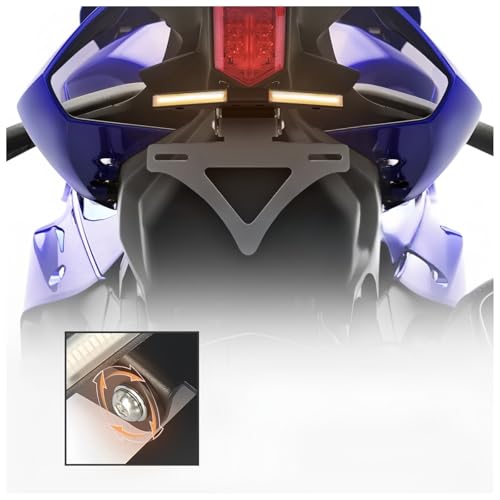 Support de plaque d'immatriculation moto arrière plug play sans modification - 4