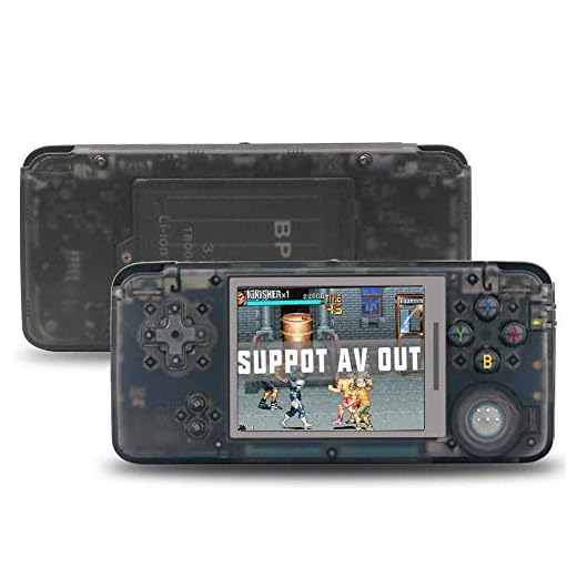 RongyuxuanJuegos electrónicos portátiles, Videojuego portátil 3" TFT Screen Classic videoconsola portátil con 818 Juegos 64 bit Game Console, Regalo de cumpleaños para niños y Adultos