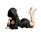 Photo Gallery kchycv statua misteriosa 3d, figura di regina gotica in abito nero, scultura da scaffale, statuette sedute spettrali, ornamenti da tavolo, regali(c,8in) Photo Gallery kchycv statua misteriosa 3d, figura di regina gotica in abito nero, scultura da scaffale, statuette sedute spettrali, ornamenti da tavolo, regali(c,8in)
