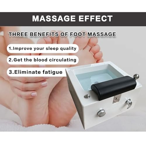 Spa de pies acrílico con masaje y calentamiento miniatura 7