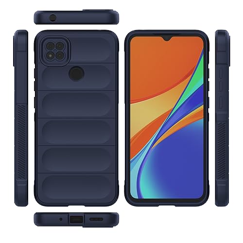 Image of amazon basics Basic Case for Mi Redmi 9 4G (Silicone Dark Blue)