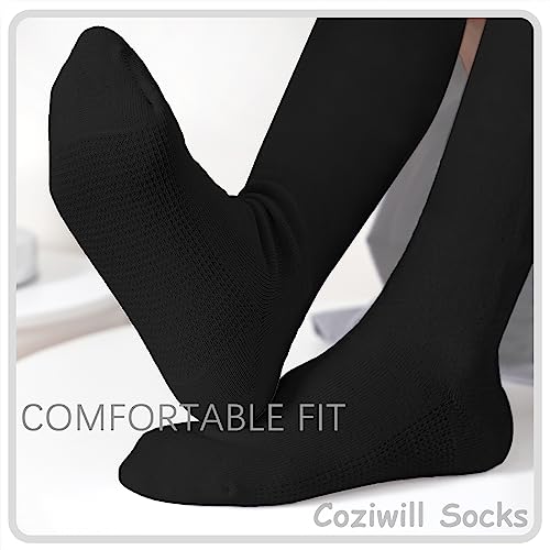 Girls Knee High Socks Boys School Uniform Socks Breathable Seamless Kids Knee High Stockings Cotton Long Tube Socks 3Pairs3