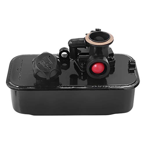 Zreneyfex Fuel Gas Tank and Carburetor with Primer Bulb Replacement for 498809 498809A 795469 794147 699660 794161 498811 494406 Carburetor Assembly - Thumbnail 3