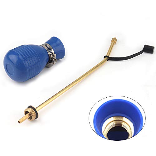 Image of Sbestily Bug Treatment Powder Duster /Large Diatomaceous Earth Bulb Duster /Powder Applicator /Garden Applicator /Bulb with Long Copper Tube for Indoor and Outdoor Insect Treatment Blue (Pack of 2)