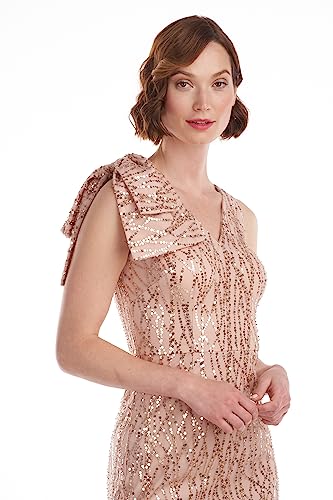 Image of JS Collections Womens Dakota Bow Mermaid GownDress