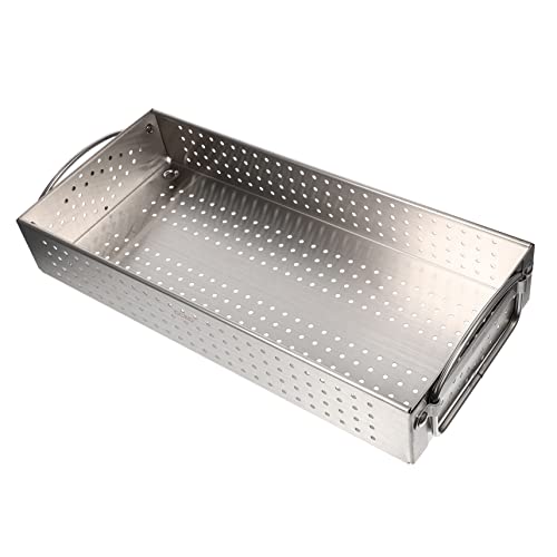 Cabilock Caja De Almacenamiento De Cubiertos De Acero Inoxidable Organizador De Utensilios Bandeja Escurridora Diseño De Malla para Menaje De Cocina para Guardar Cubiertos