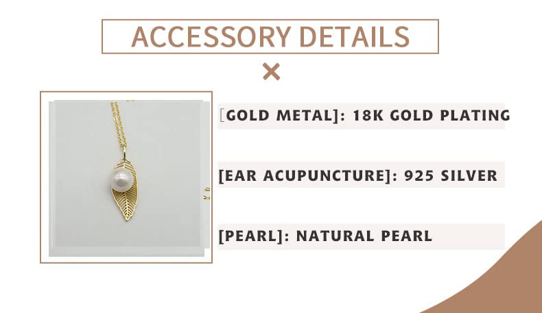 LOKILOKI Collar De Perlas De Agua Dulce Naturales De Plata De Ley con Hojas Huecas Joyería Exquisita De Moda De Cumpleaños para Mujer