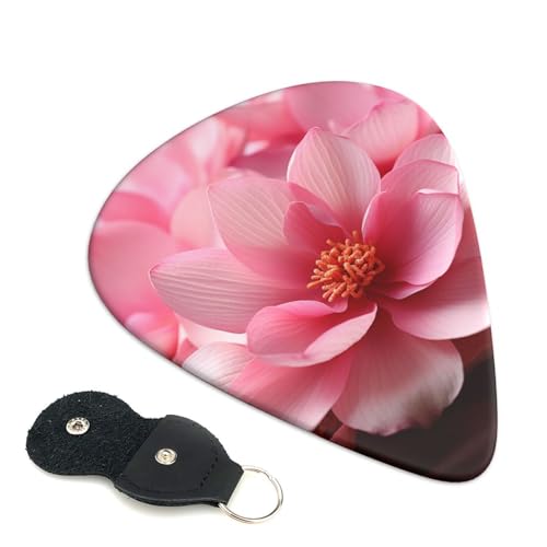 Micros de guitare en pétales roses : la solution esthétique pour personnaliser votre basse ou ukulélé