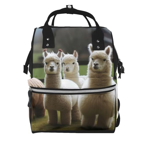 Sac à dos à langer idéal pour les promenades en famille avec son style exotique et pratique