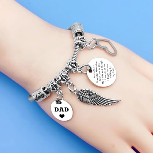 Memorial Gift for Loss of Dad Bracelets Remembrance Gifts for Loss of Father Sympathy Bracelet for Loss of Dad In Memory of Loved Gifts Bereavement Bracelet Memory Gift for Loss of Father Mother2