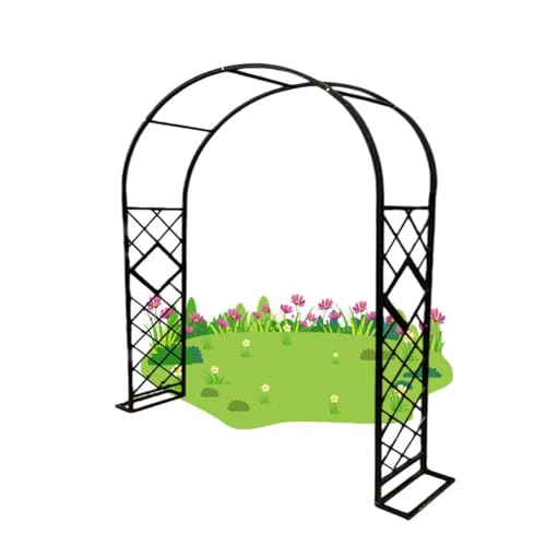 Arche de jardin en métal grand treillis en fer pour plante grimpante