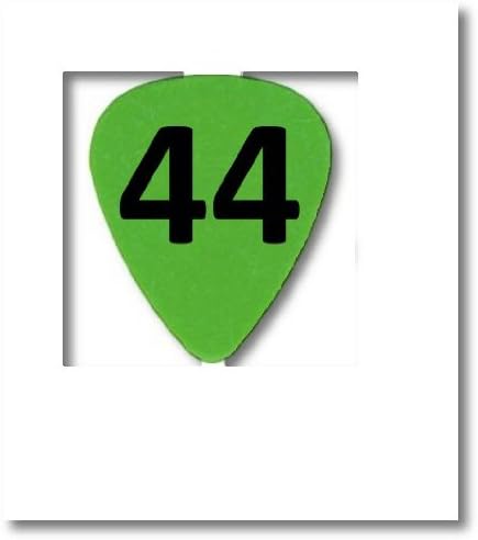 Dunlop 449R050 .50 mm Max-Grip Nylon Standardowe wytrychy gitarowe, 72-pak