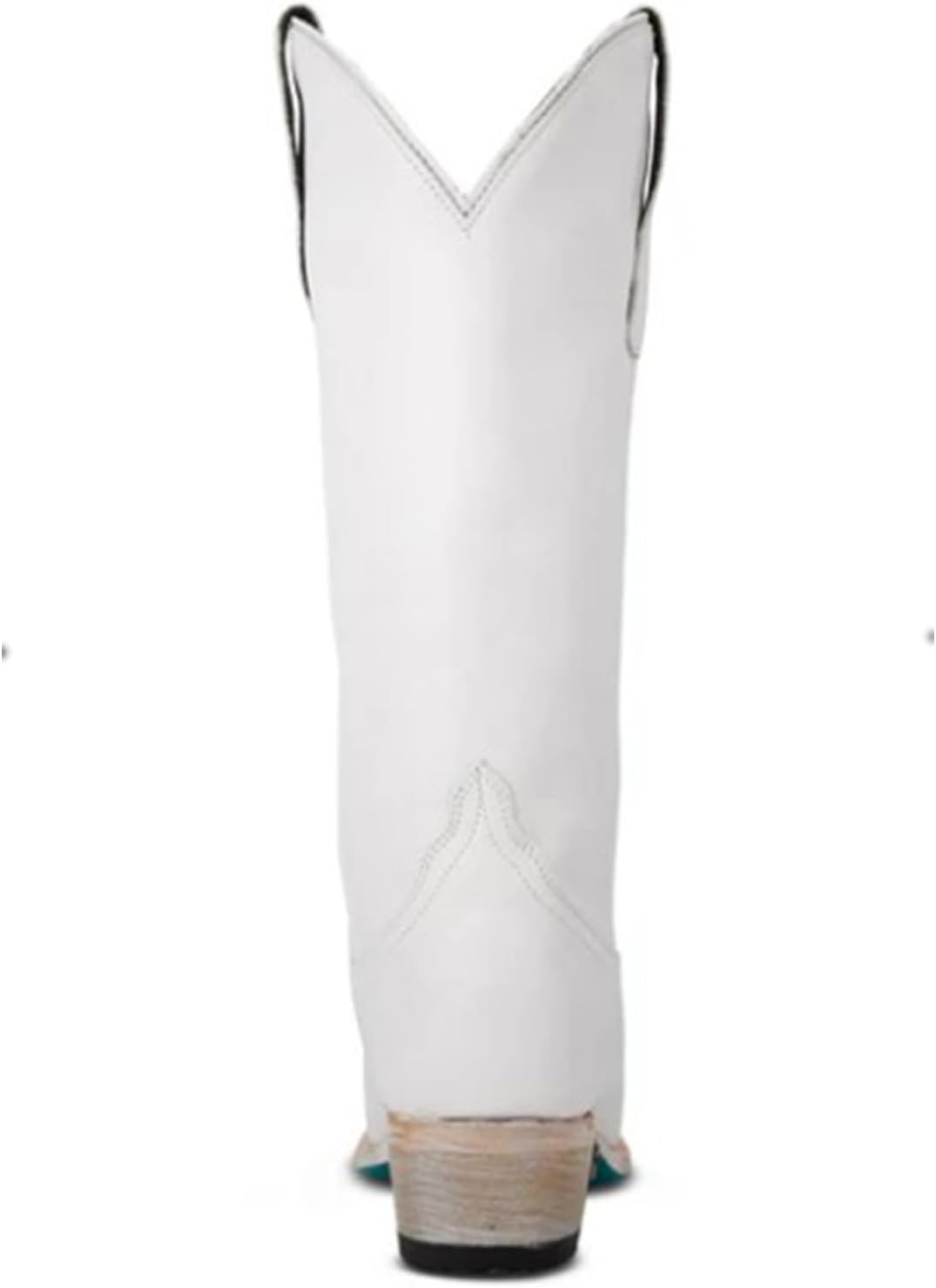 Lane Womens Emma Jane Snip Toe Casual Boots Mid Calf Low Heel 1-2" - White