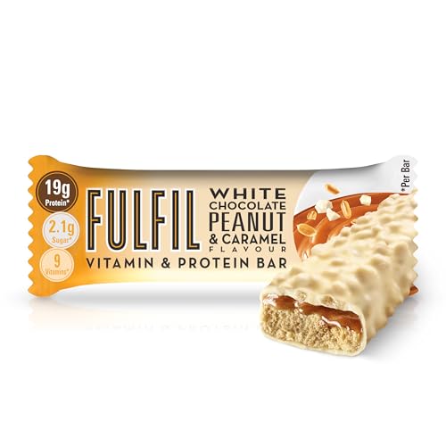 Fulfil Vitamin & Protein Bar 15 X 55G White Choc Peanut & Caramel - Afbeelding 3