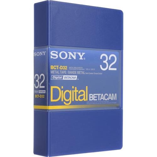 Preisvergleich Produktbild Sony BETACAM 32 Minutes BCT-D32 DIGITAL neu