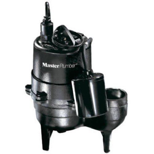 PENTAIR WATER 540155 MP 1/2 hp Cast Iron Sewage Pump