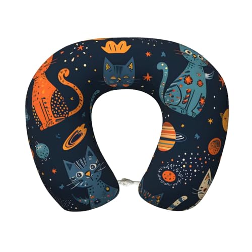 Almohada de viaje espuma viscoelástica tamaño único miniatura 1