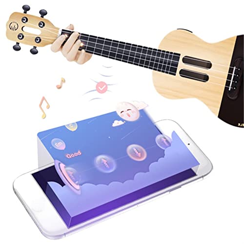 Saturey Ukulélé Smart Ukulele 23 Pouces 4 piqûres électriques Ukulele Concert Soprano Acoustic Support APPD LED Mini… - Les Beatles, Paul McCartney, John Lennon, RIngo Starr, George Harrison Saturey Ukulélé Smart Ukulele 23 Pouces 4 piqûres électriques Ukulele Concert Soprano Acoustic Support APPD LED Mini… – Image 7