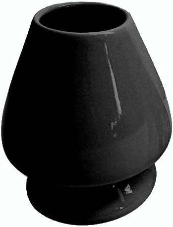 Matcha Whisk holder - Ceramic Chasen Stand by Zen Superfood (Black)