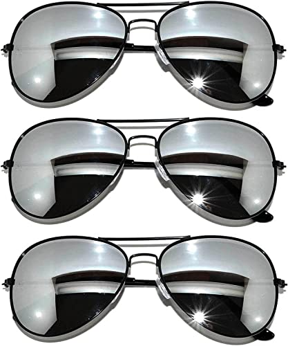 OWL Set of 3 Aviator Style Sunglasses