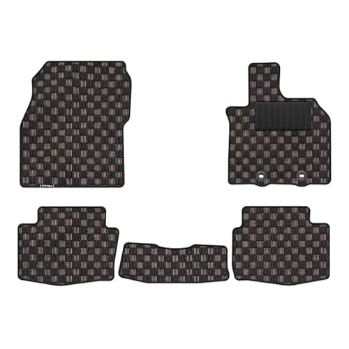 Hotfield LEXUS レクサス 互換品 新型 LBX 10系 フロアマット MORIZO RR チェックブラウン
