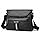 Hjkiopc Sacoche Bandoulière Cuir Sacoche Homme Sacs à Bandoulière Vintage Shoulder Bag Business Cartable Besace pour Portable pour Voyage, Randonnée et Travailler (Noir-3)