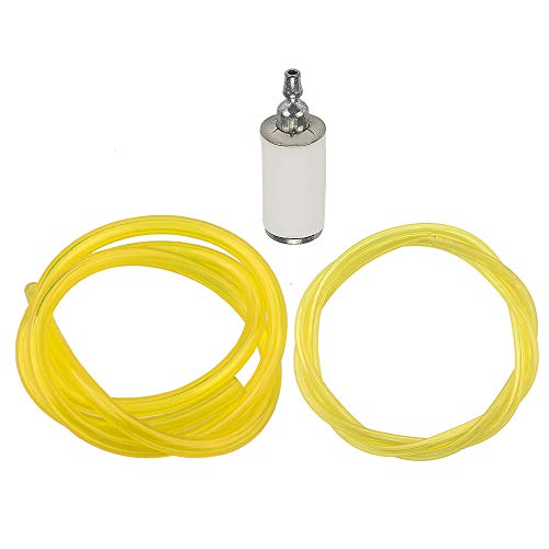 BQBS 530069216 530069247 530095646 Fuel Line Hose with Fuel Filter for Poulan Paramount Craftman Chainsaw Sting Trimmer