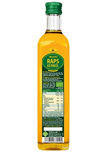 MORITZ BIO Rapskernöl SPARPAKET (6 mal 500ml im Karton)