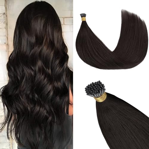 GOO GOO I Tip Hair Extensions 18in 50g Dark Brown